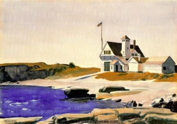 Edward Hopper Painting - Estación de guardacostas 2 Edward Hopper